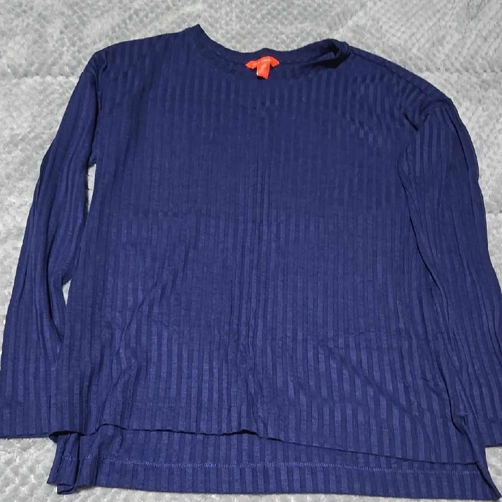 Navy Blue Long Sleeve Shirt